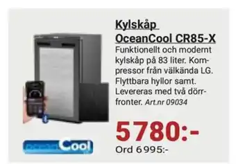 Kylskåp OceanCool CR85-X