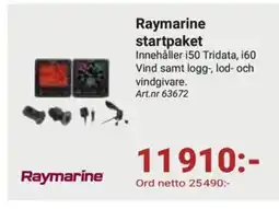 Erlandsons Brygga Raymarine startpaket erbjuda