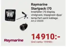 Erlandsons Brygga Raymarine Startpack i70 erbjuda
