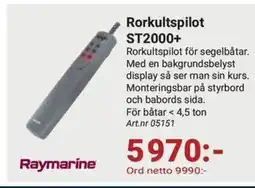 Erlandsons Brygga Rorkultspilot ST2000+ erbjuda