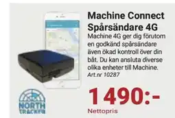 Erlandsons Brygga Machine Connect Spårsändare 4G erbjuda