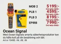 Erlandsons Brygga Ocean Signal erbjuda