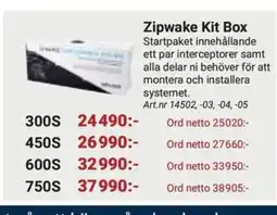 Erlandsons Brygga Zipwake Kit Box erbjuda