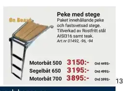 Erlandsons Brygga Peke med stege erbjuda
