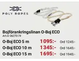 Erlandsons Brygga Bojförankringslinan O-Boj ECO erbjuda