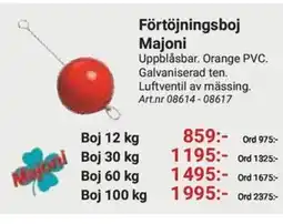 Erlandsons Brygga Förtöjningsboj Majoni erbjuda