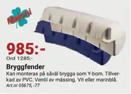 Erlandsons Brygga Bryggfender erbjuda