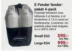 Erlandsons Brygga E-Fender fender- paket 4-pack erbjuda
