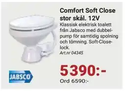 Erlandsons Brygga Comfort Soft Close stor skål. 12V erbjuda