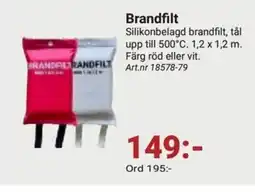 Erlandsons Brygga Brandfilt erbjuda