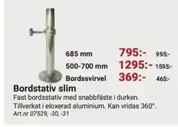 Erlandsons Brygga Bordstativ slim erbjuda