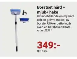 Erlandsons Brygga Borstset hård + mjuk+ hake erbjuda