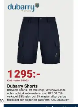 Erlandsons Brygga Dubarry Shorts erbjuda
