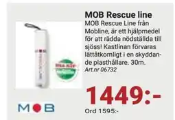 Erlandsons Brygga MOB Rescue line erbjuda