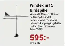 Erlandsons Brygga Windex nr15 Birdspike erbjuda