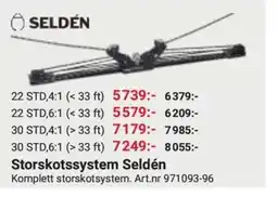Erlandsons Brygga Storskotssystem Seldén erbjuda