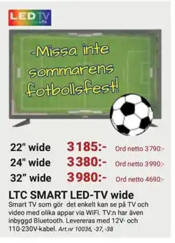 Erlandsons Brygga LTC SMART LED-TV wide erbjuda