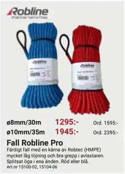 Erlandsons Brygga Fall Robline Pro erbjuda