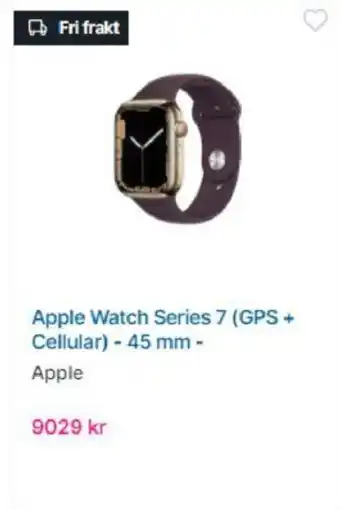 CDON Apple Watch Series 7 (GPS + Cellular) - 45 mm - erbjuda