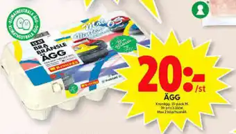 ICA Maxi Ägg 15-pack erbjuda