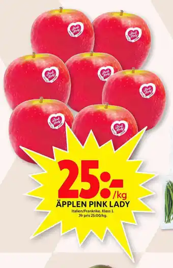 ICA Maxi Äpplen Pink Lady erbjuda