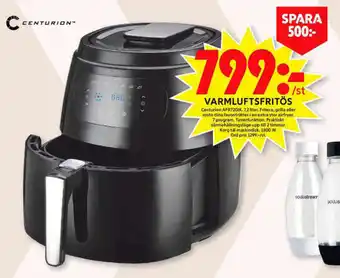 ICA Maxi Centurion AFR720IK Varmluftsfritös 7,2 liter erbjuda