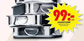 ICA Maxi GastroMax Ugnsform 25x35cm erbjuda