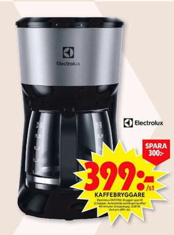 ICA Maxi Electrolux Kaffebryggare erbjuda