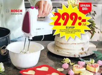 ICA Maxi Bosch MFQ221OP Elvisp erbjuda