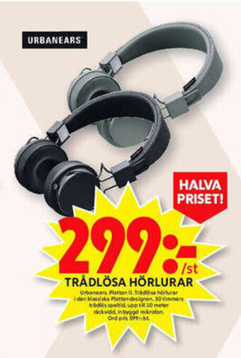 ICA Maxi Trådlösa Hörlurar erbjuda