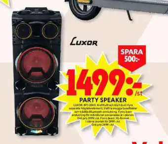 Luxor Party Speaker