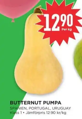 Willys Butternut Pumpa erbjuda