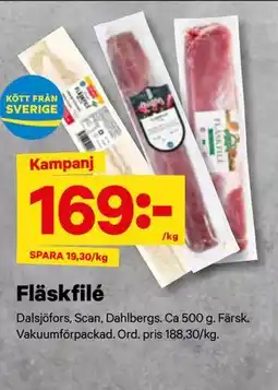 City Gross Fläskfilé erbjuda