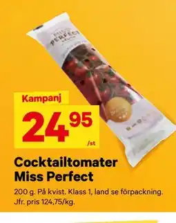 City Gross Cocktailtomater Miss Perfect erbjuda