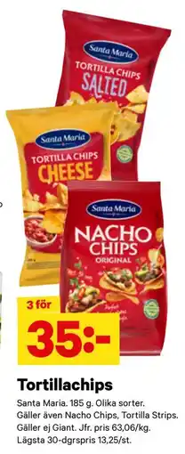 City Gross Tortillachips erbjuda