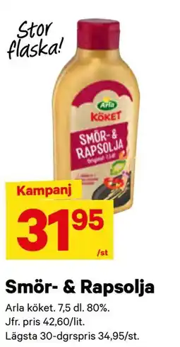 City Gross Smör- & Rapsolja erbjuda