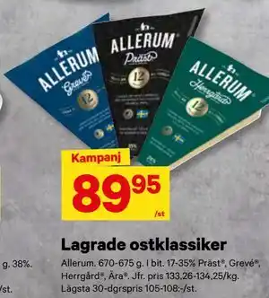 City Gross Lagrade ostklassiker erbjuda