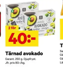City Gross Tärnad avokado erbjuda