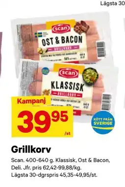 City Gross Grillkorv erbjuda