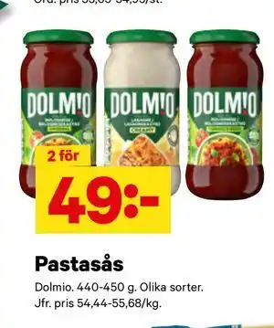 City Gross Pastasås erbjuda
