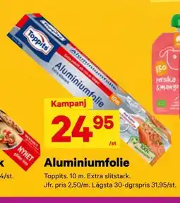 City Gross Aluminiumfolie erbjuda