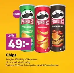 City Gross Chips, Pris i appen erbjuda