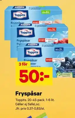 City Gross Fryspåsar erbjuda