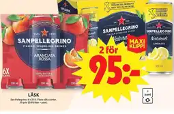 ICA Maxi San Pellegrino Läsk erbjuda