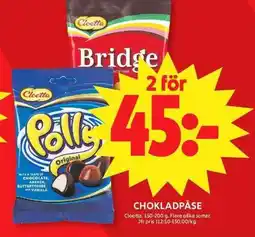ICA Maxi Cloetta Chokladpåse erbjuda