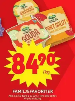 ICA Maxi Arla Familjefavoriter erbjuda