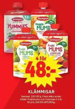 ICA Maxi Semper Klämmisar erbjuda