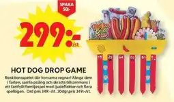 ICA Maxi Hot dog drop game erbjuda