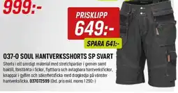 Swedol 037-0 Soul hantverksshorts sp svart erbjuda