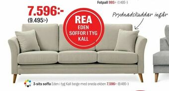 Mio 3-sits soffa erbjuda